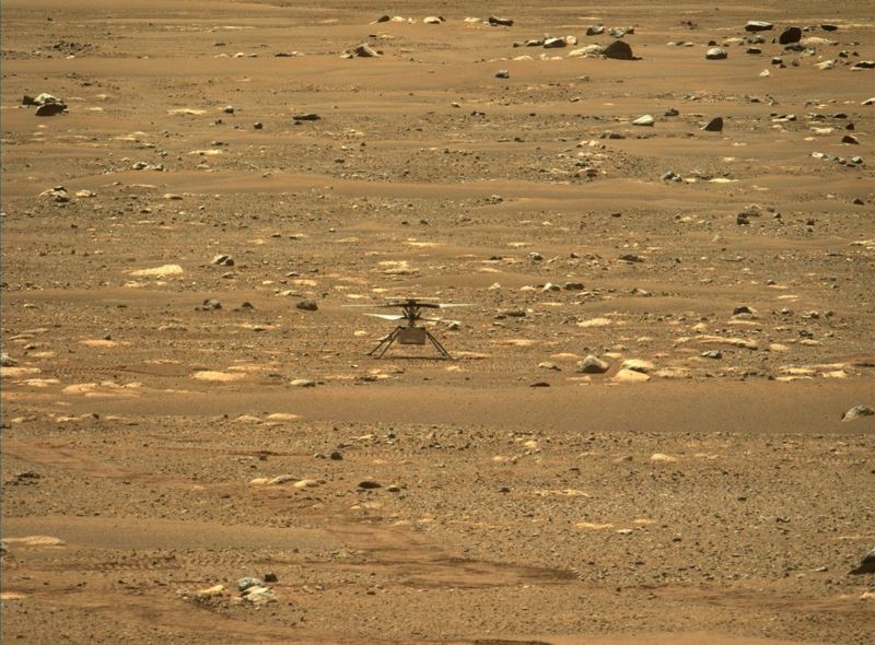 NASA helikopteri Ingenuity Mars’ta ilk uçuşunu yaptı
