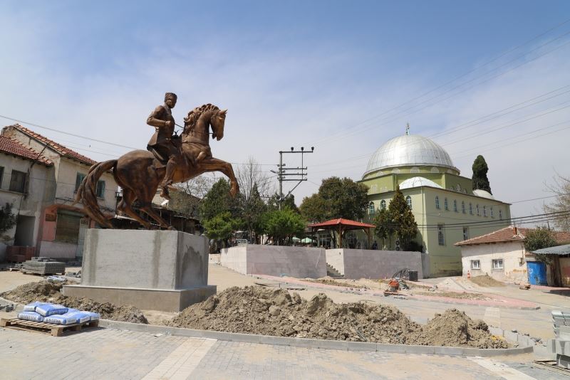 Saruhanlı Belediyesi Gökçeköy’ün çehresini değiştiriyor
