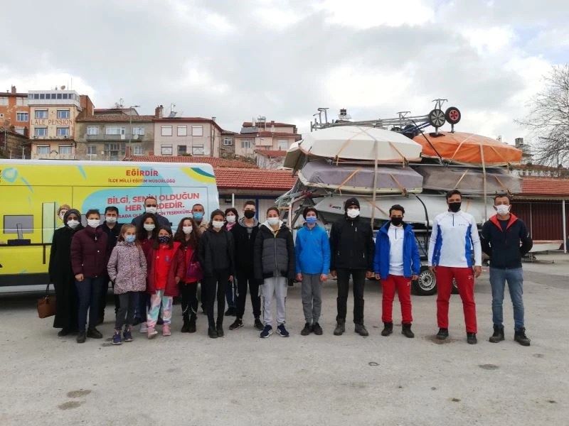 Eğirdirli yelkenciler milli takım seçmelerinde yarışacak
