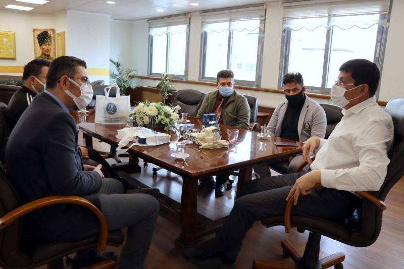 Gazeteciler Cemiyeti, Başkan Özcan’ı ziyaret etti
