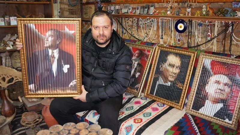 Üç boyutlu sevgi babadan oğula geçti
