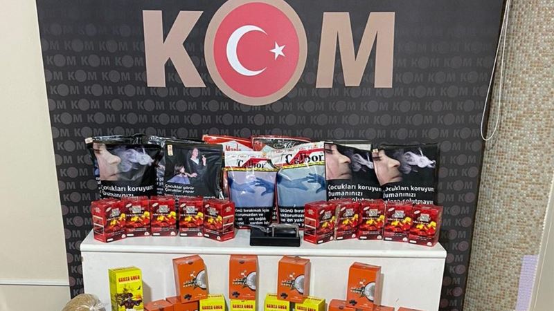 Kırıkkale’de kaçak tütün operasyonu: 3 gözaltı
