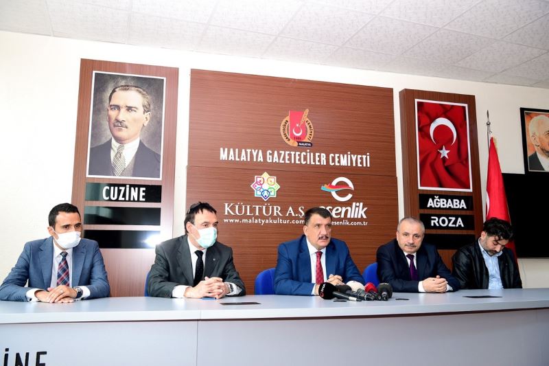 Başkan Gürkan, Gazeteciler Cemiyetini ziyaret etti
