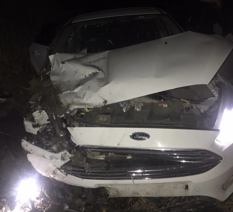 Filyasyon ekibi kaza yaptı: 3 yaralı
