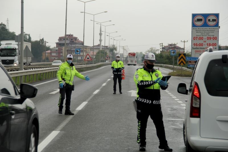 Ordu’da en çok hız sınırını aşmaktan ceza yazılıyor
