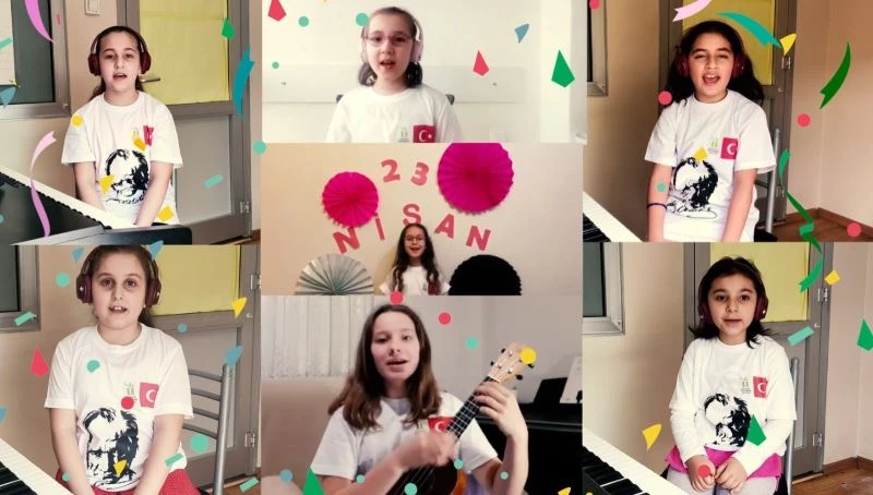 Tepebaşı’nın çocuklarından 23 Nisan’a özel klip
