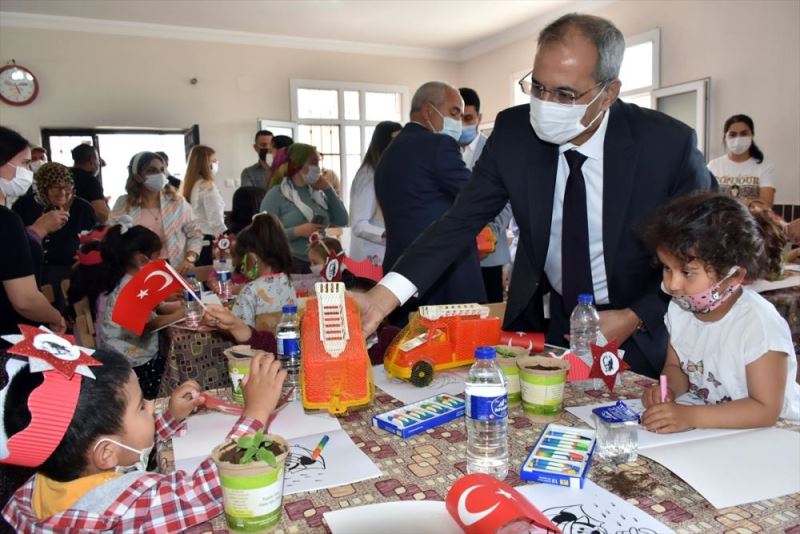 Tarsus Belediyesi’nden kırsal kesimdeki çocuklara okul öncesi eğitim desteği