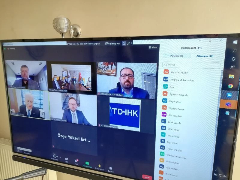 Düzce TSO Türk-Alman iş adamlarına köprü oluyor
