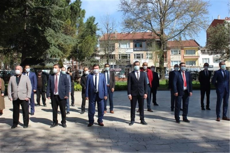 23 Nisan Ulusal Egemenlik ve Çocuk Bayramı sade bir törenle kutlandı
