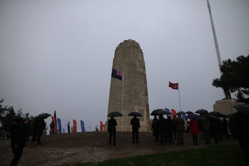 Yeni Zelanda Anıtı’nda anma töreni
