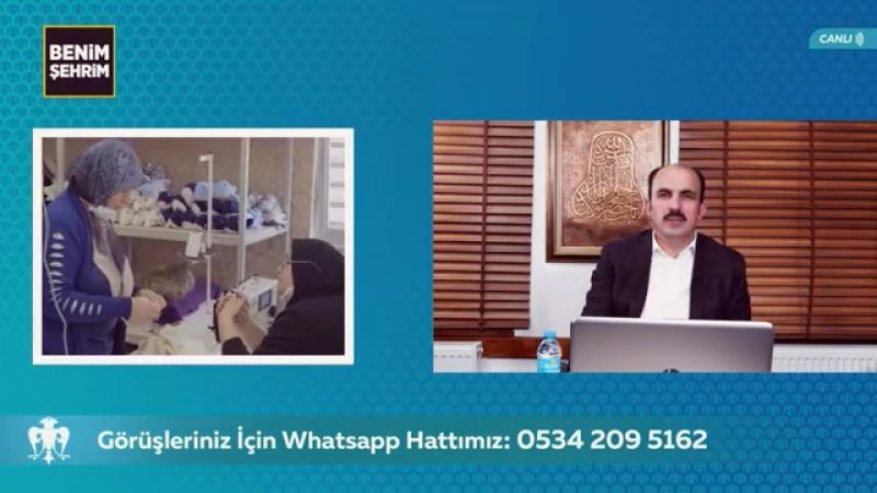 Başkan Altay, canlı yayında Konyalılarla buluştu
