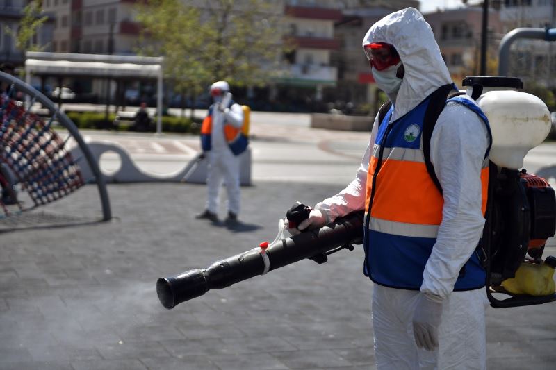 Osmangazi Belediyesinden 771 bin 601 noktada virüs temizliği
