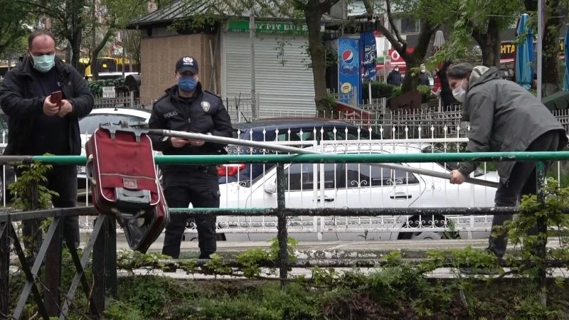 Bursa’da kırmızı valiz bomba paniğine neden oldu
