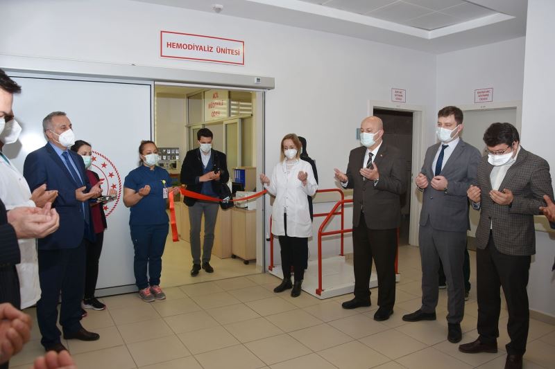 Hayrabolu Devlet Hastanesinde diyaliz ünitesi hizmete açıldı
