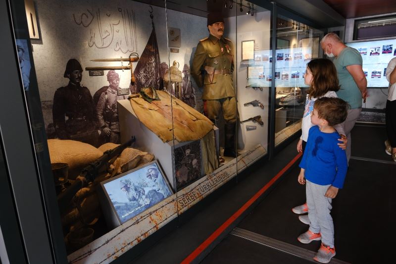 ’Çanakkale Savaşları Mobil Müzesi’ Alanya’da’
