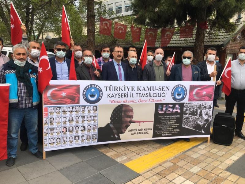 Kamu-Sen Kayseri İl Temsilcisi Kamil Ünal: ’Biden Türk milletinden özür dilemeli