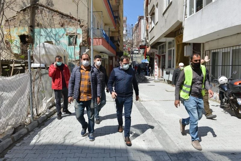 Gülbahar Sokak iki günde yepyeni oldu
