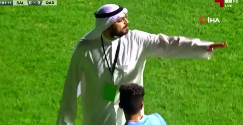 Başkan sahaya indi, penaltıyı iptal ettirdi
