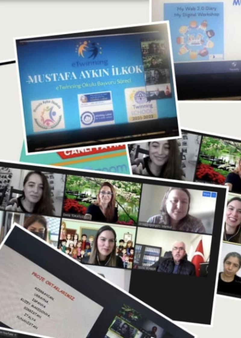 Mustafa Aykın İlkokulu öğrencileri pandemi boyunca eğitimde teknolojiyi kullandı
