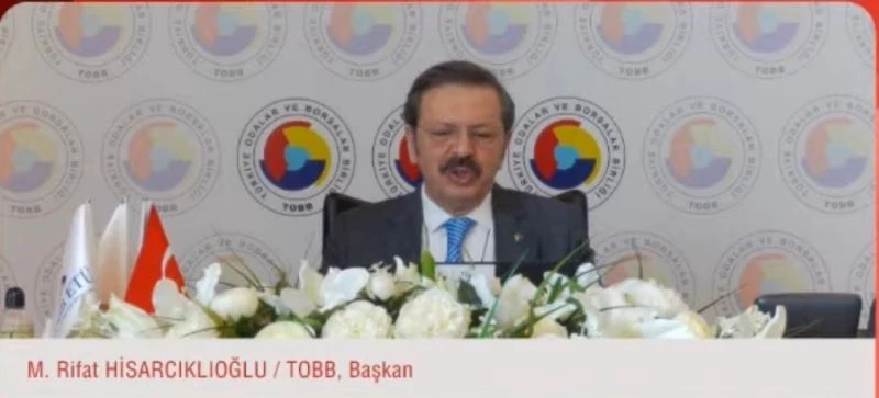 TOBB Başkanı Hisarcıklıoğlu: “(e-ihracat) Tüm dünya buraya gidiyor, bizim bunu kaçırma lüksümüz yok”

