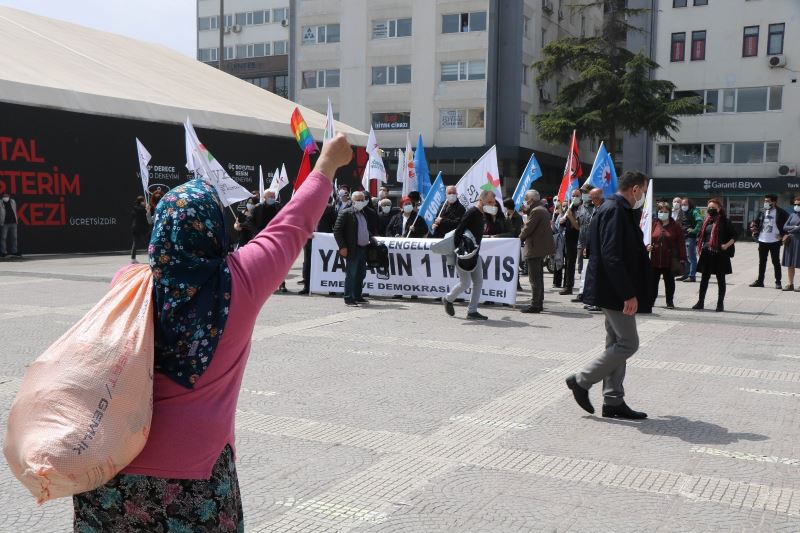 LGBTİ ve HDP’nin 1 Mayıs kutlamasında ilginç anlar
