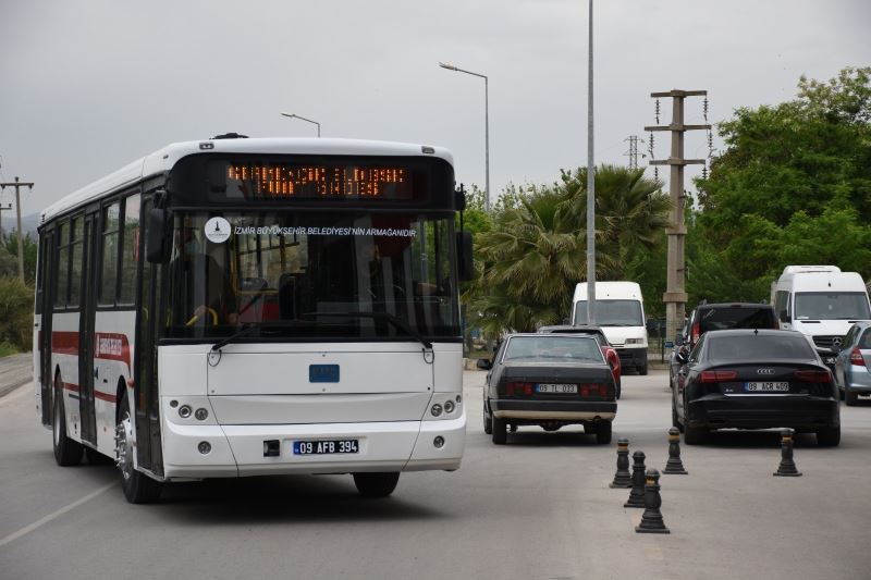 İzmir’den Germencik’e yolcu otobüsü hibe edildi
