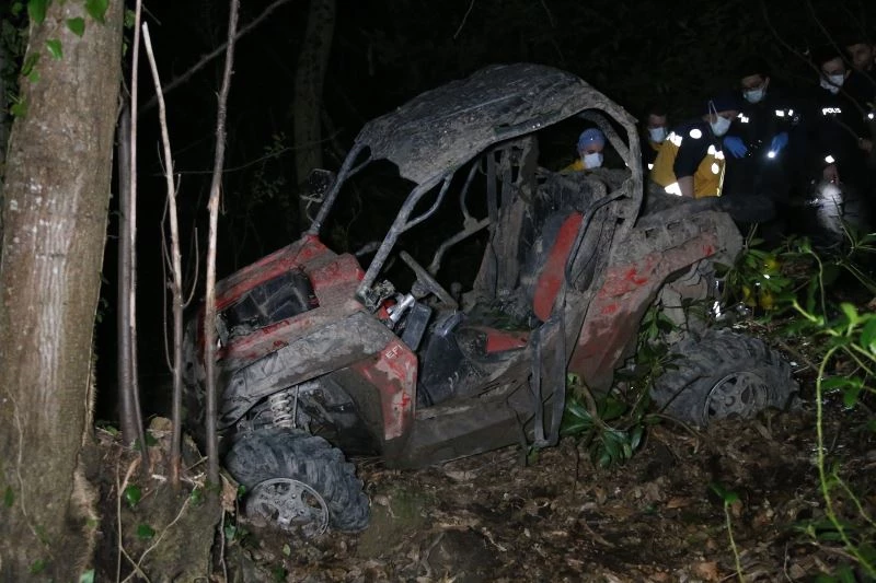 Arkadaşların ormandaki UTV gezisi ölümle bitti

