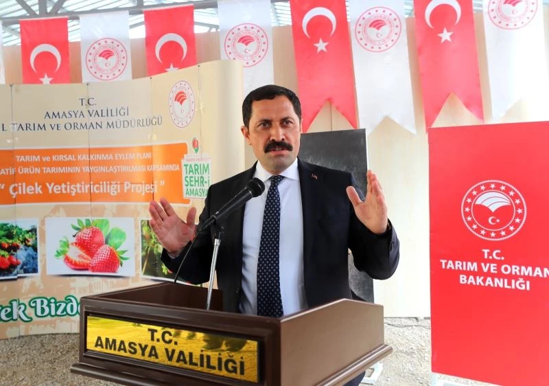 Amasya Valisi Masatlı: “Eskiden çiftçilerimize bu kadar teşvik, destekleme yoktu”

