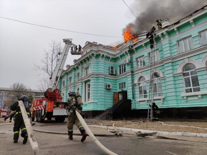 Rusya’da kalp ameliyatı sırasında yangın
