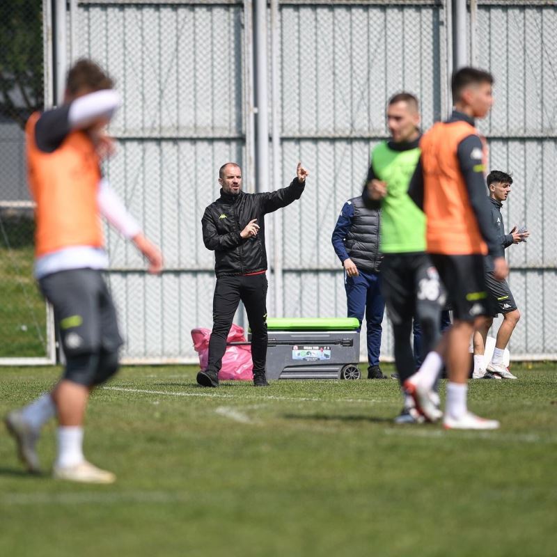 Bursaspor’da Altay maçının taktik antrenmanı yapıldı
