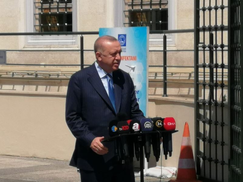 Cumhurbaşkanı Erdoğan: “Yerli aşıda Eylül - Ekim gibi üretime geçileceğine inanıyorum”
