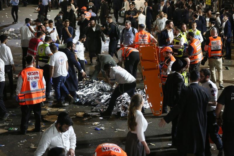 İsrail’de Lag B’Omer Bayramı kutlamalarında facia: 38 ölü, 103 yaralı
