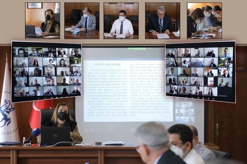 DEÜ Senatosu, ABD Başkanının açıklamalarını kınadı
