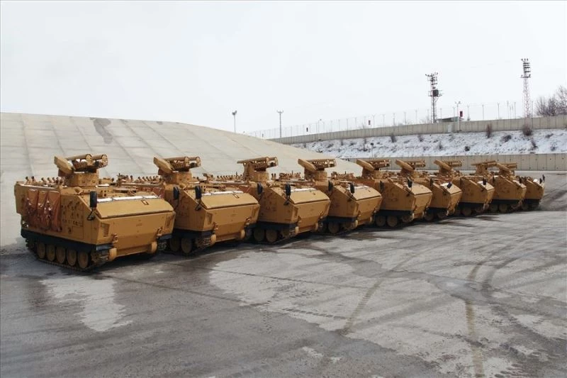 Türk Silahlı Kuvvetlerine 208 Kaplan, 136 da Pars tanksavar aracı
