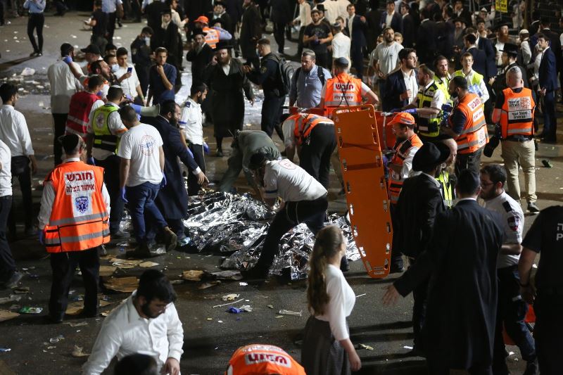 İsrail’de Lag B’Omer Bayramı kutlamalarında izdiham: 44 ölü
