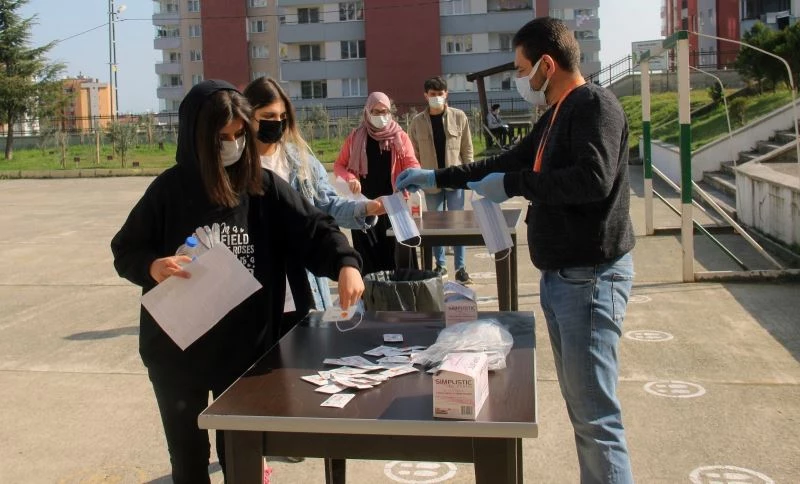 Kırmızı risk grubunda bulunan Giresun’da sınav heyecanı
