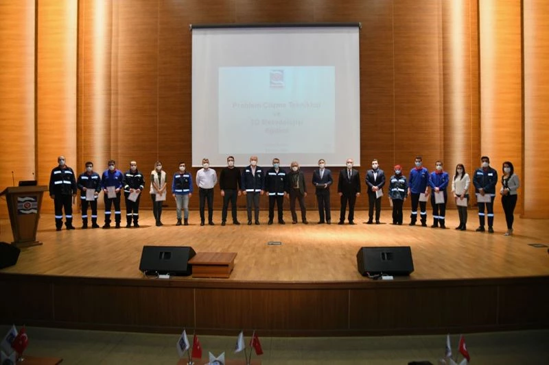 KARDEMİR’de  ‘8D Problem Çözme Teknikleri Eğitimi’ sona erdi
