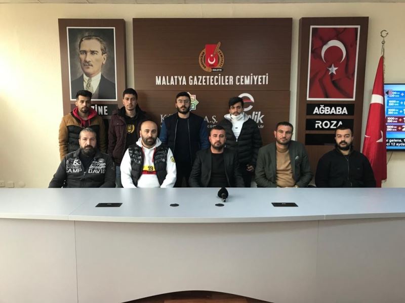 Yeni Malatyaspor taraftarlarından takıma tepki
