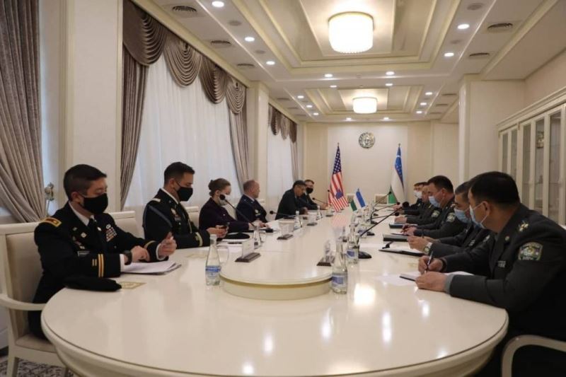 ABD askeri heyeti Özbekistan’da
