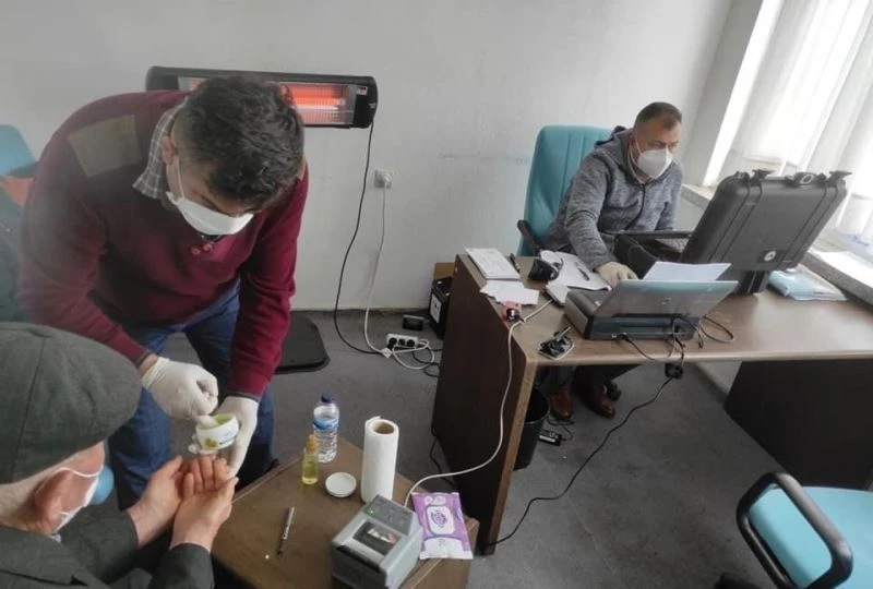 Hizmeti vatandaşın ayağına götürdüler
