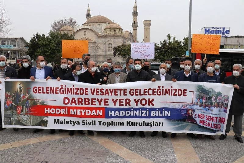 Malatya’da STK’lardan amirallerin bildirisine ortak tepki
