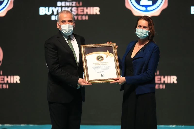Denizli Büyükşehir ’Tek Dünya Kentleri Yarışması’nda dünya 2. oldu
