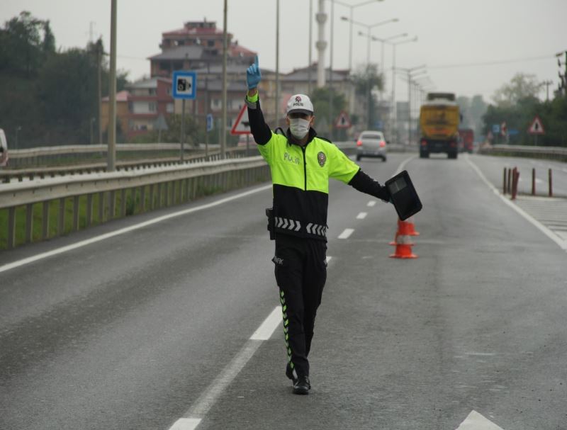 Ordu en çok trafik cezası kırmızı ve hız sınırı ihlallerine kesiliyor
