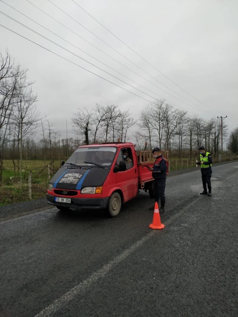 Jandarmadan pozitif ve temaslılara uyarı
