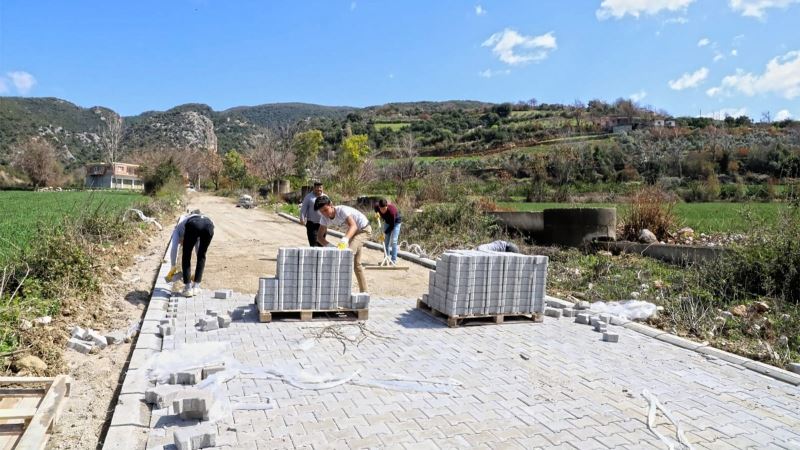 Andırın’a 6 bin metrekare parke yol
