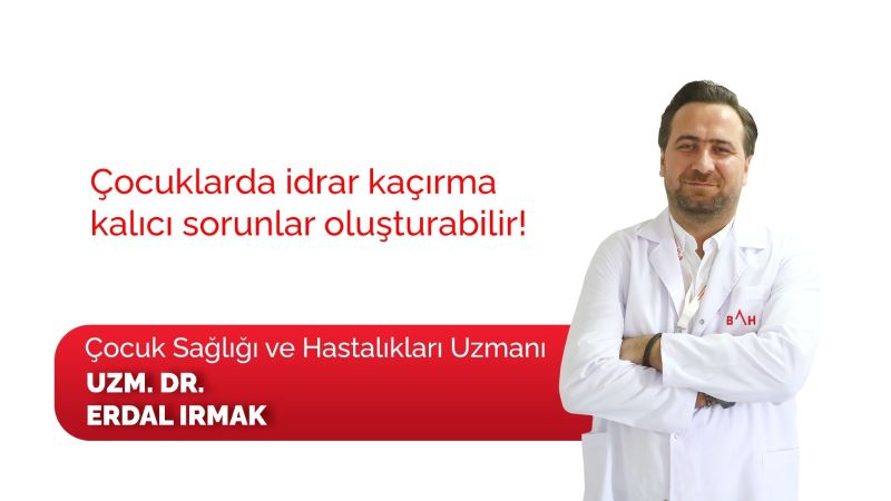 Çocuklarda idrar kaçırma kalıcı sorunlar oluşturabilir
