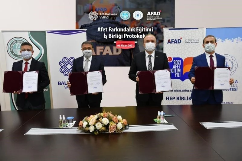 Balıkesir’de AFAD eğitimi üniversitelerde de verilecek

