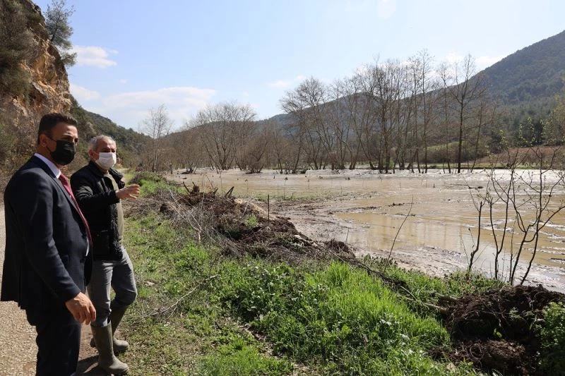 Göksu Çayı taşkını sonrası hasar tespit çalışmalarını başladı
