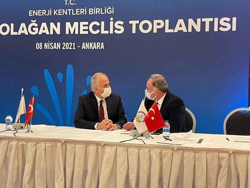 Başkan Öndeş, Enerji Kentleri Birliği meclis toplantısına katıldı
