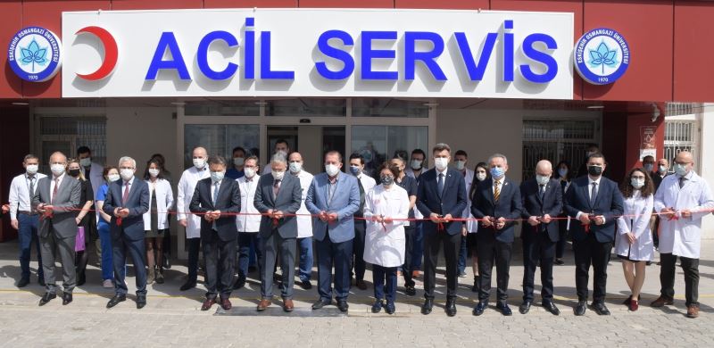 ESOGÜ Hastanesi Acil Servisi’nde yenilenen kısımlar açıldı
